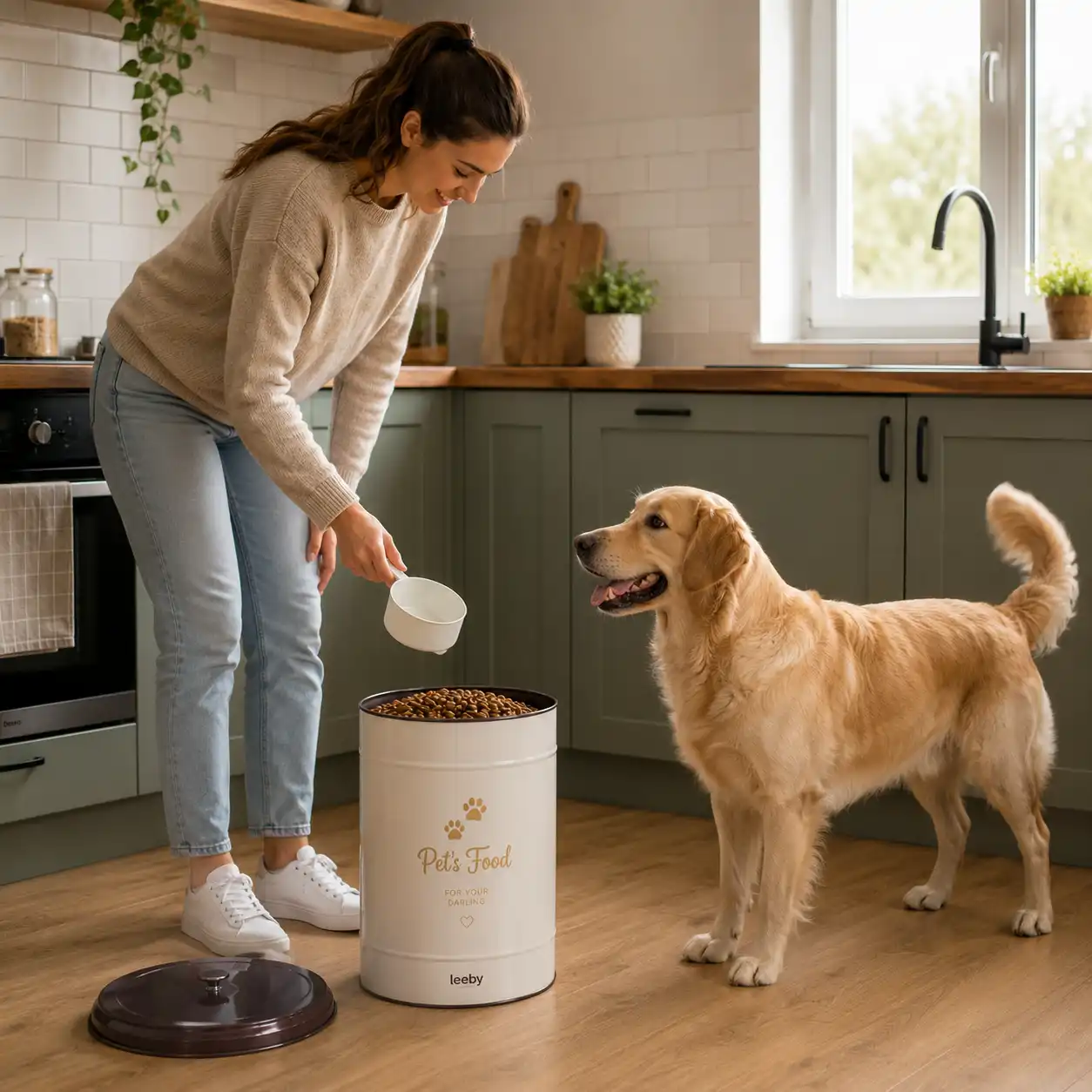 Leeby Contenedor de Hierro para Comidas de perros - 6.5 L - Leeby - Comparador de precios