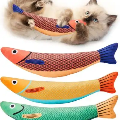 MCBOSON Set de 3 juguetes para gatos Silvervine con hierba gatera de 24 cm - 1 artículo - Mcboson - Comparador de precios