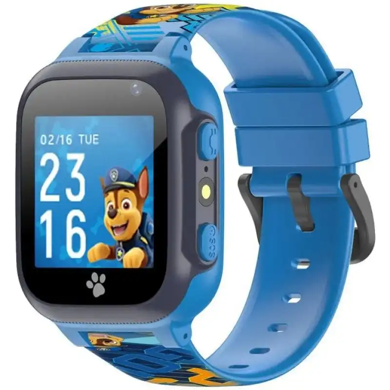 Paw Patrol KW-60 Reloj SmartWatch de Patrulla Canina para Niños Chase Azul