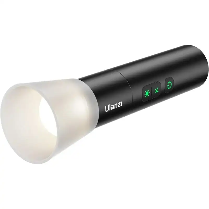 Ulanzi LM07 Linterna LED para Fotografía 2000-5500K con Batería de 2000mAh Negra