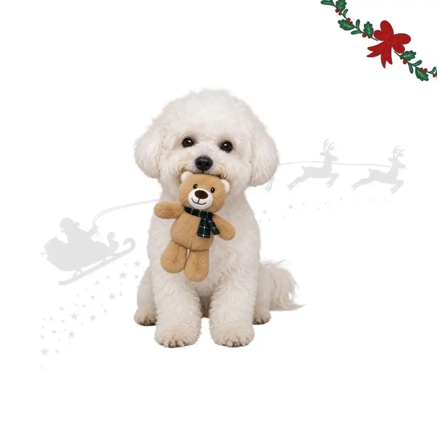 Wonder Christmas Oso Navideño Peluche para perros - 30 x 14 x 8 cm - Wonder Christmas - Comparador de precios
