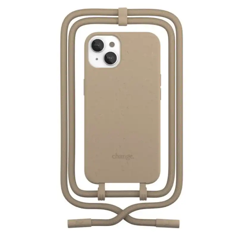 Woodcessories Change Case Batik Funda Beige para Iphone 13 Mini