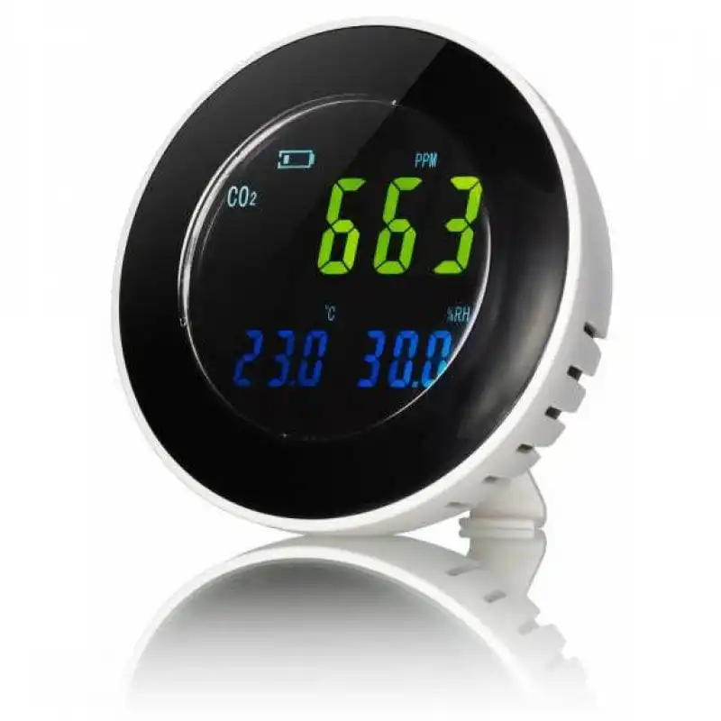 Bresser Medidor CO2 Inalámbrico Profesional de Concentración de CO2 Portatil INV