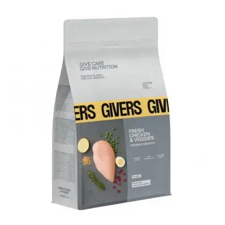 Givers Pienso Natural Para Gatitos con Pollo, 1,5 Kg - Givers - Comparador de precios