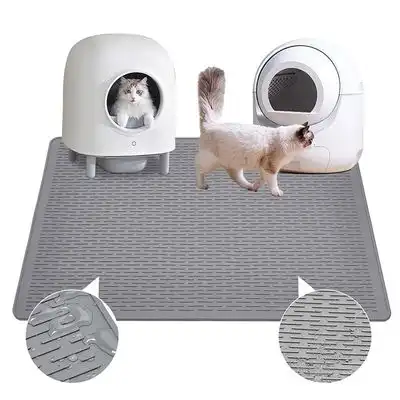 IntiMeg Alfombrilla de goma para arenero de gatos - Una pieza - IntiMeg - Comparador de precios