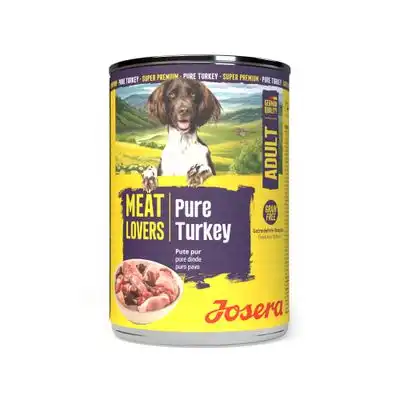 Josera Meatlovers Pure 6 x 400 g comida húmeda para perros - Pavo - Diseño nuevo - Josera - Comparador de precios
