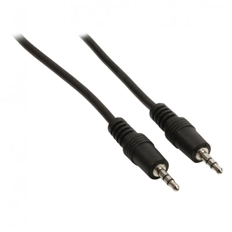 Valueline Cable de Audio Jack 3.5mm Macho/Macho 3m Negro