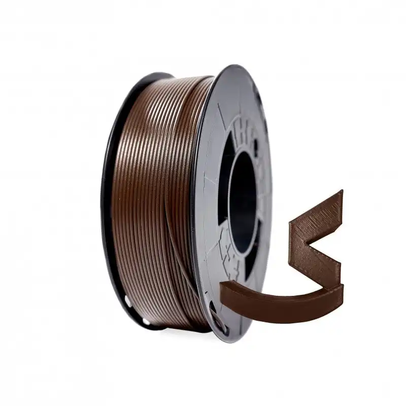 Winkle Bobina de Filamento PLA HD 1.75mm 300gr Marrón Ébano