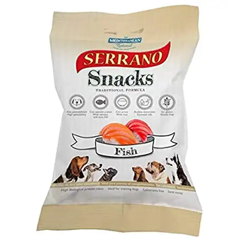 Mediterranean Natural Serrano Snacks Pescado 100 gr. - Trixie - Comparador de precios