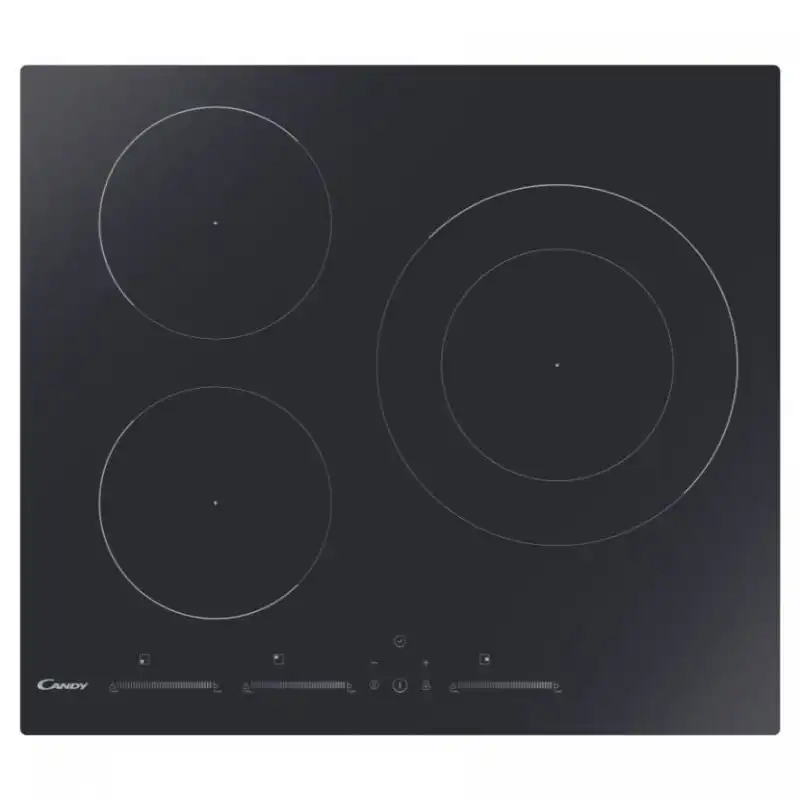 Candy CIDMCS633TT Placa de Inducción 3 Zonas 60cm Negro