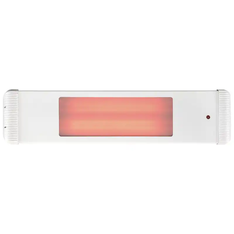 CasaFan Aaren Estufa Eléctrica de Infrarrojos con Mando a Distancia 1800W Blanca