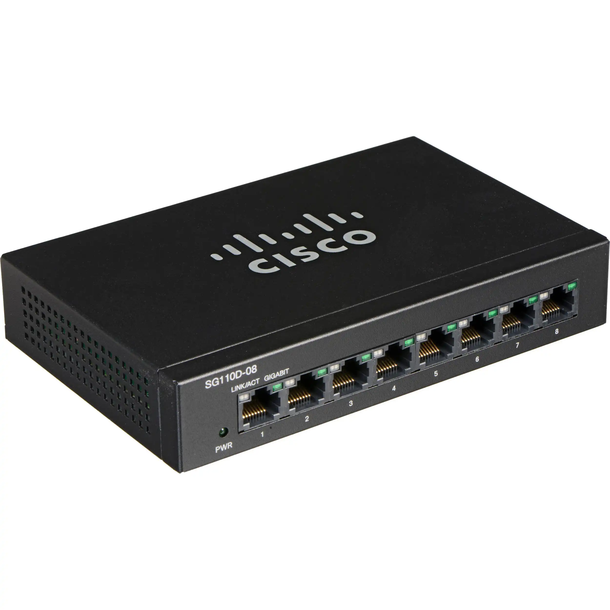 Cisco SG110D-08 Switch de Red 8 Puertos 10/100/1000