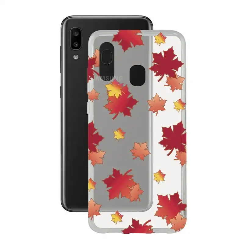 Contact Funda Diseño TPU Otoño para Samsung Galaxy A20E