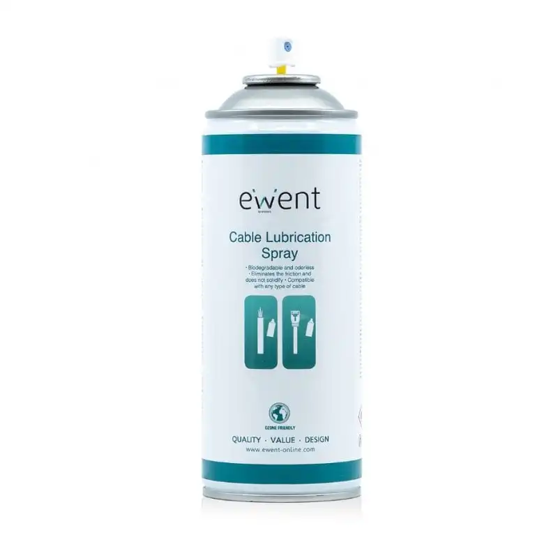 Ewent EW5618 Pulverizador para Lubricación de Cables 400ml