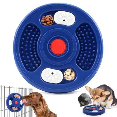 FurryFusion Comedero para perros de alimentación lenta - Azul - Furry Fusion - Comparador de precios