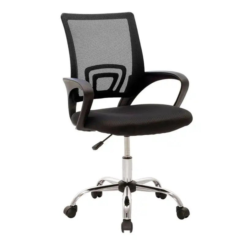 Home Heavenly Nala Silla Escritorio Giratoria Negra