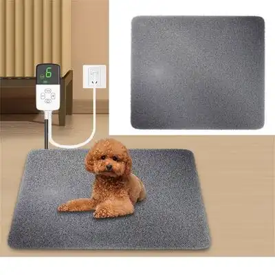 IntiMeg Alfombrilla térmica para mascotas con 9 velocidades (gris) - 45×45 cm - IntiMeg - Comparador de precios