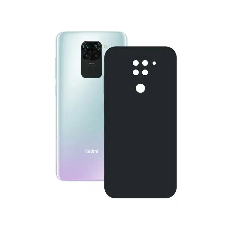 Ksix Funda Rígida Negra para Xiaomi Redmi Note 9