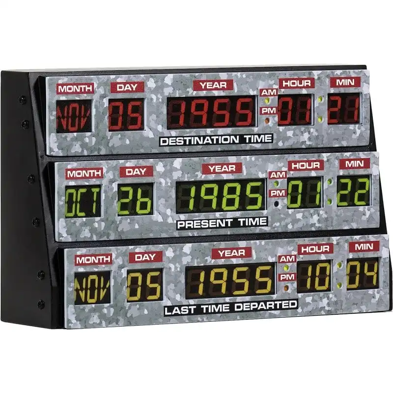 Numskull Lámpara 3D Máquina del Tiempo Regreso al Futuro