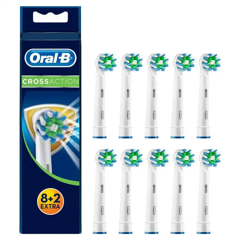 Oral-B CrossAction Cabezal de Recambio Pack 10 Unidades