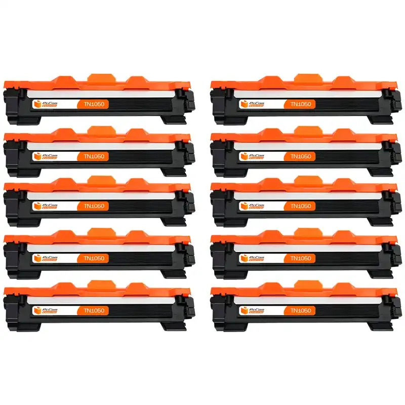 Pccom Essential Brother TN1050 Tóner Compatible Negro Pack 10