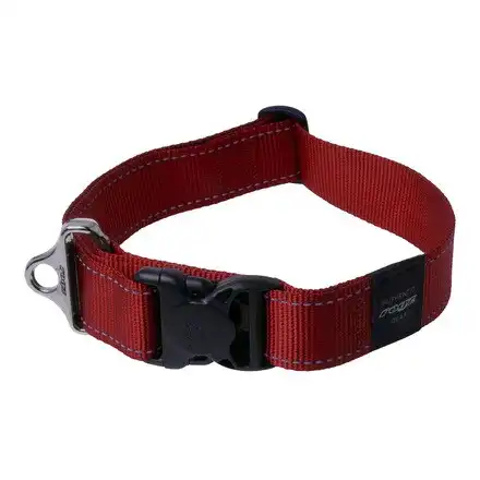 Rogz Collar "Landing Strip" XXL Rojo - Rogz - Comparador de precios