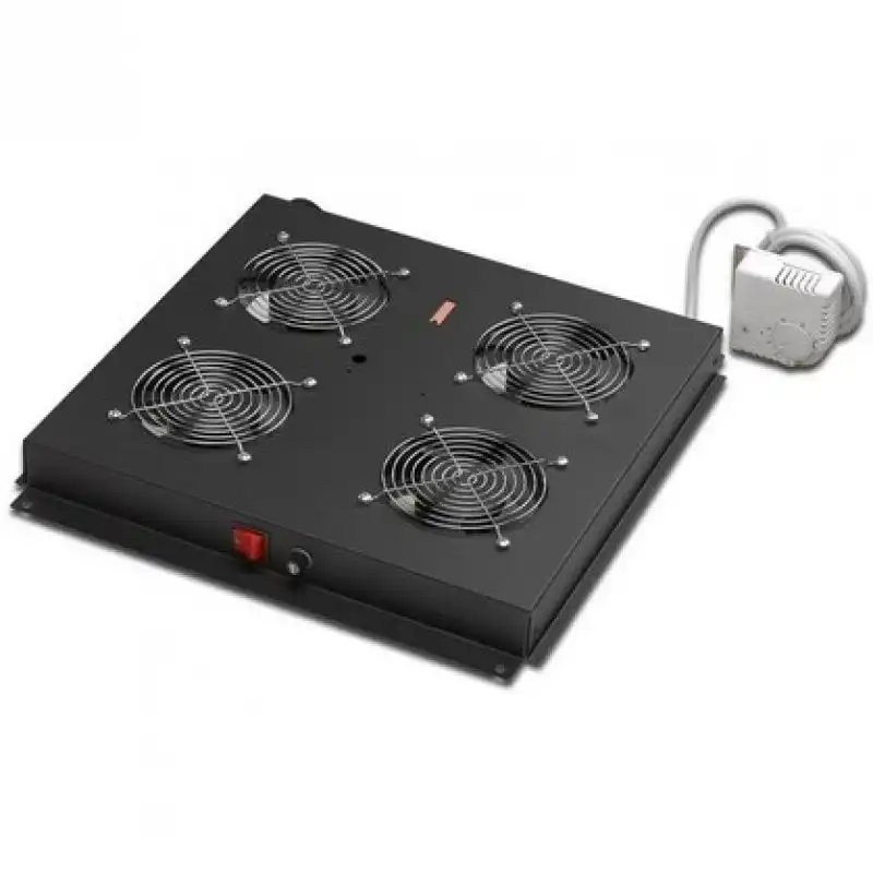 Digitus Unidad de Refrigeración de Techo para Armarios Unique & Dynamic Basic 19" Negro