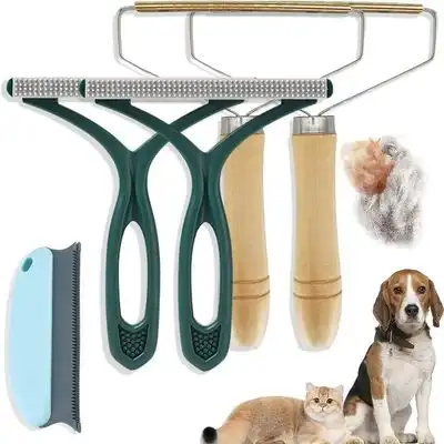 MCBOSON Juego de 5 cepillos antipelo para gatos y perros - piezas - Mcboson - Comparador de precios