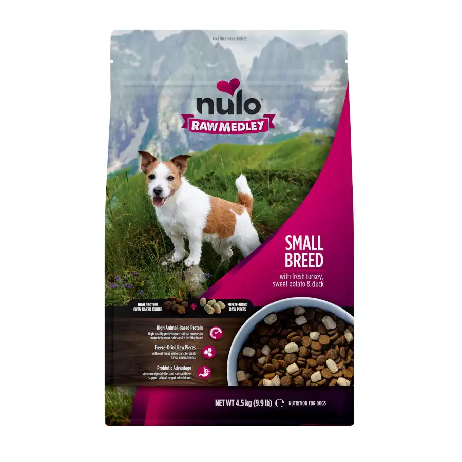 Nulo Raw Medley Pavo Boniato y Pato Pienso para perros de raza pequeña 1.8 kg - Nulo - Comparador de precios