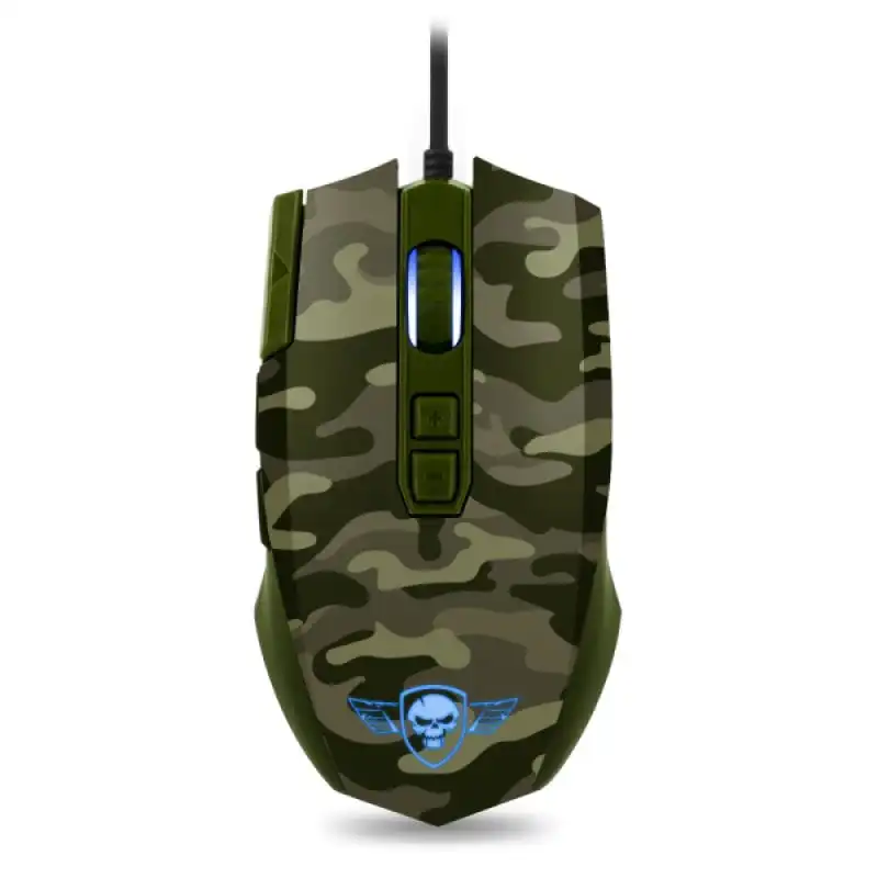 Spirit of Gamer Elite-M50 Army Edition Ratón Gaming 4000 DPI