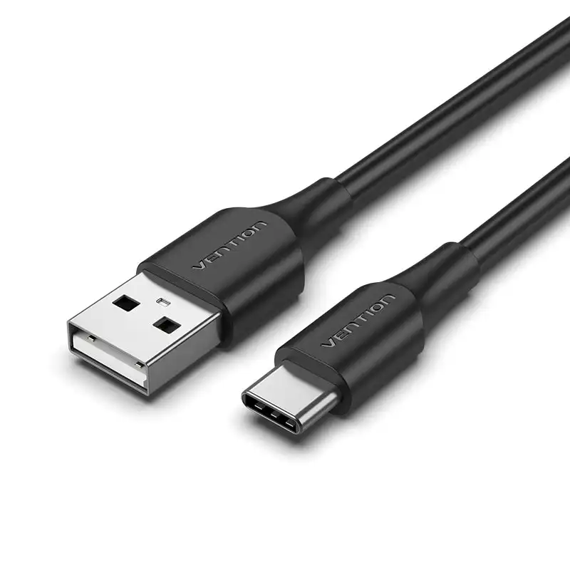 Vention Cable USB 2.0 a USB-C 25cm Negro