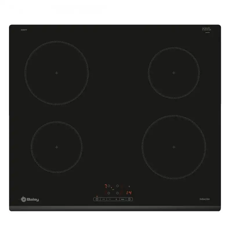 Balay 3EB861FR Placa de Inducción 4 Zonas Negra