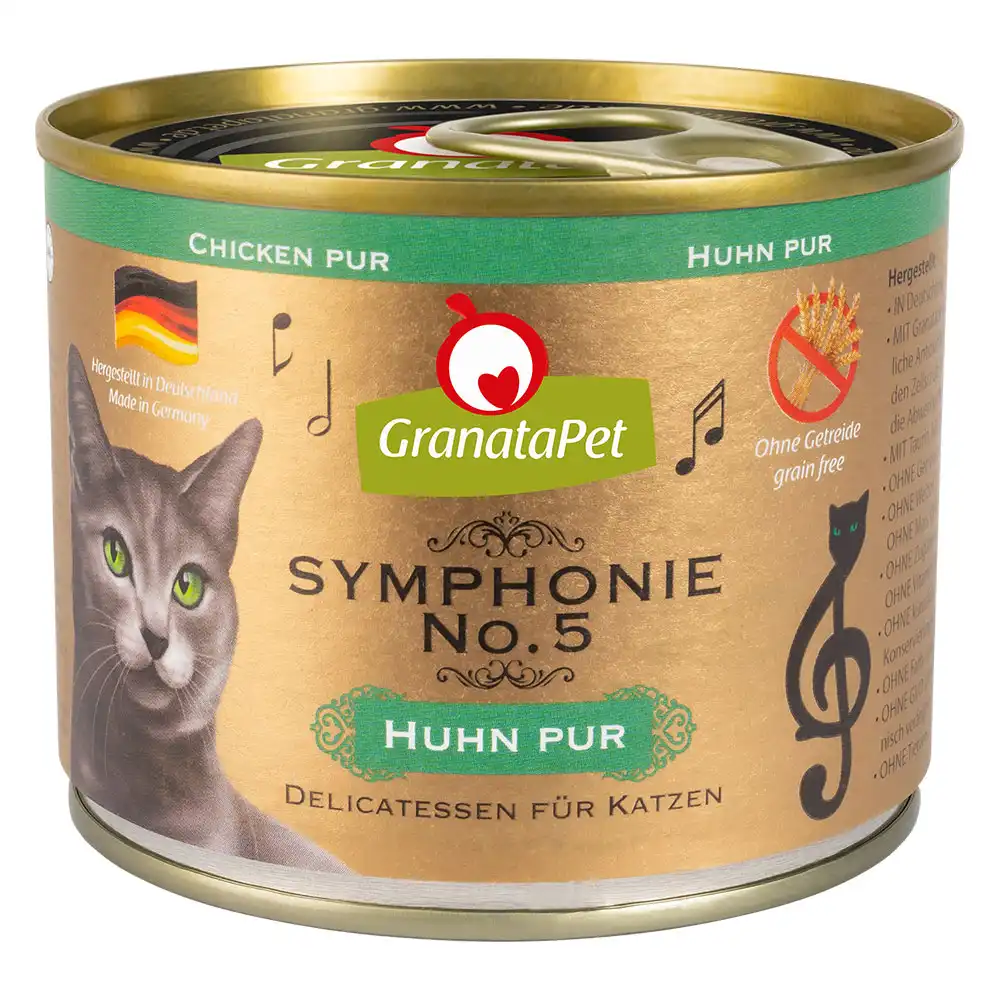 GranataPet Symphonie 6 x 200 g - Pollo