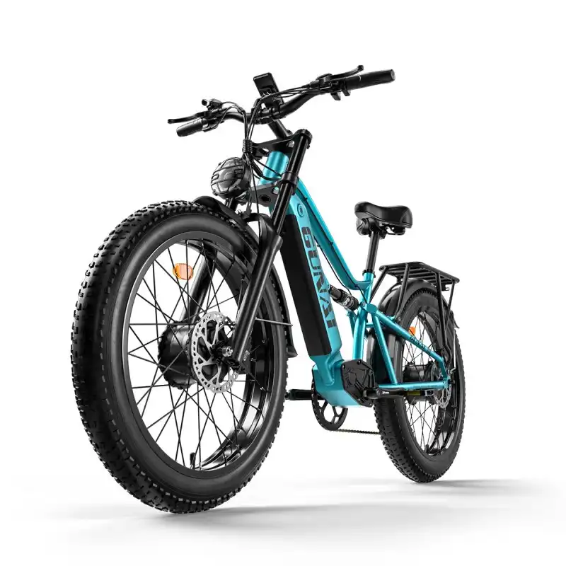 Gunai Gunai-m2 Bicicleta Eléctrica, Motor De 1500 W, Neumáticos De 26", 48 V, 17,5 Ah, 130 Nm