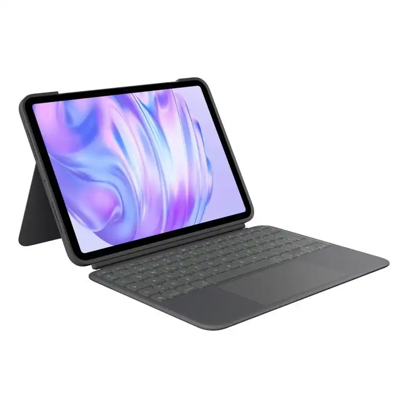 Logitech Combo Touch Funda con Teclado Español QWERTY Grafito para iPad Pro 11" (M4)