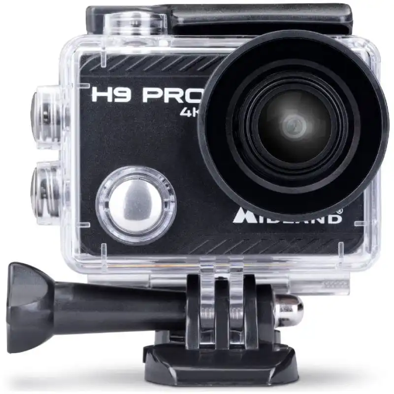 Midland H9 Pro Action CamCámara Deportiva Wi-Fi 4K Negra
