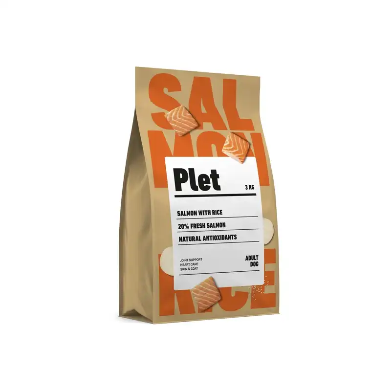 Pienso Plet para Perro Adulto - Salmón con arroz, Peso 12 Kg - Plet - Comparador de precios