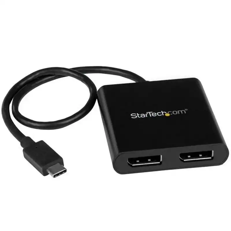 StarTech Adaptador gráfico USB-C a Displayport 2 Puertos