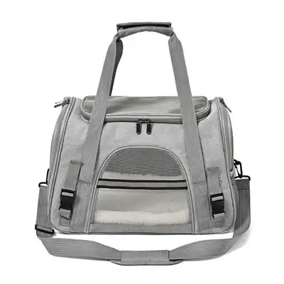 UAMLY Bolsa transportadora de malla transpirable para gatos y perros - gris - Uamly - Comparador de precios