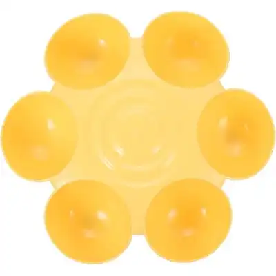 UAMLY Comederos para gatos con 6 cuencos - amarillo 35cm - Uamly - Comparador de precios