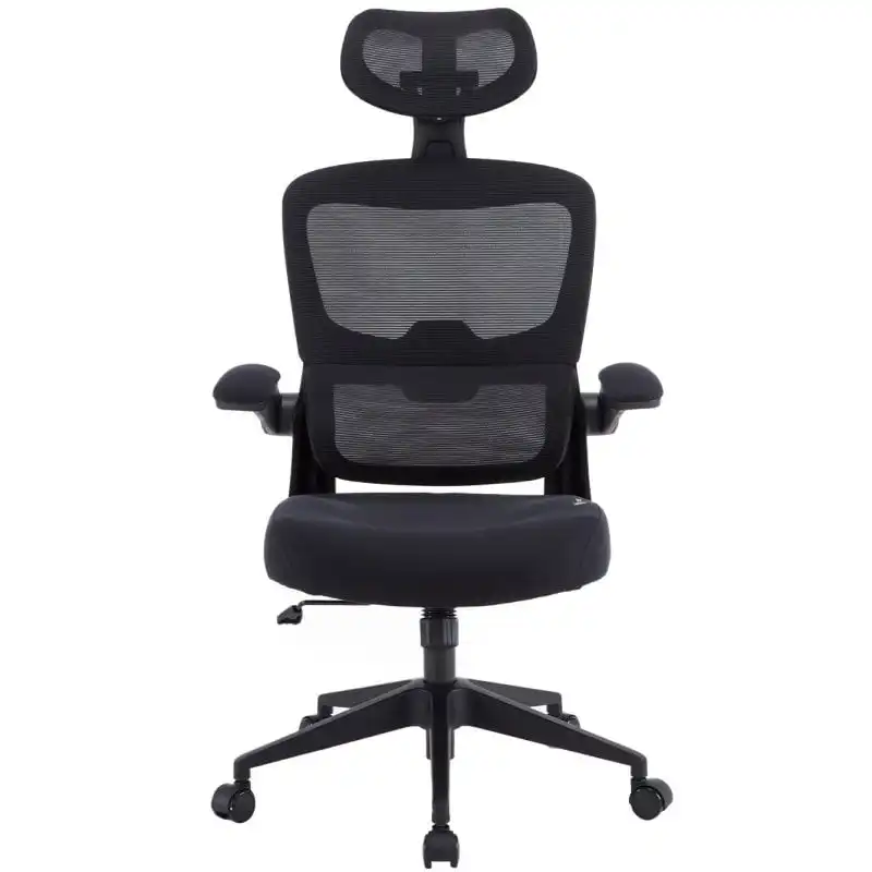 Woxter Ergo Silla de Escritorio Ergonómica Negra