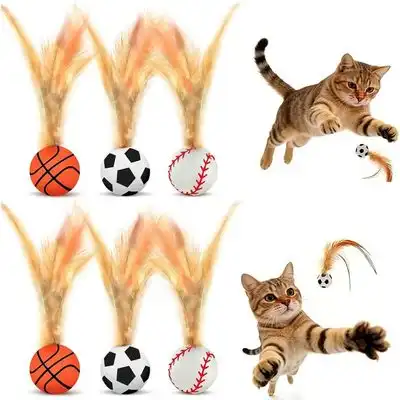 ZooVenture s deportivos coloridos para gatos (6 piezas) - Juego de 6 piezas - Zooventure - Comparador de precios