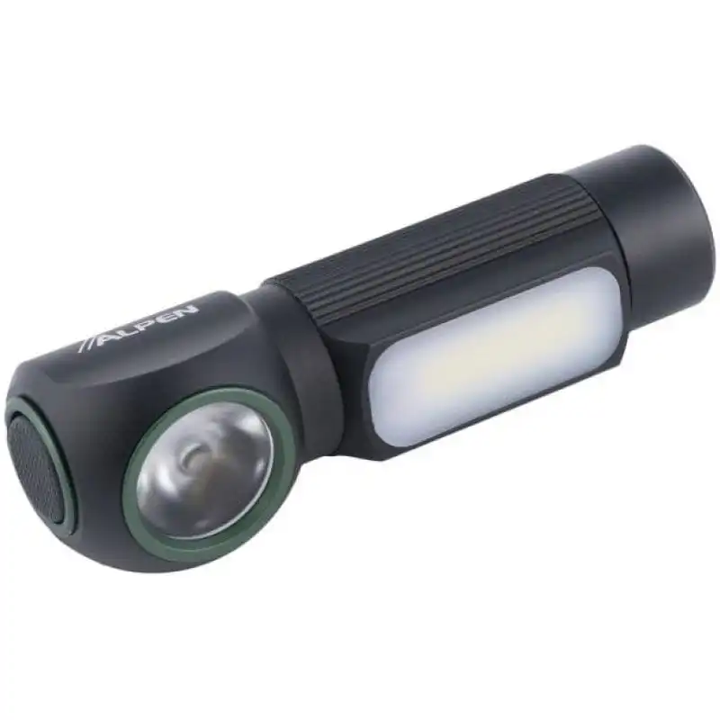 Alphen Optics Tek-light Alpen-lumens Linterna Frontal Led Recargable Variables De 30 Hasta 500