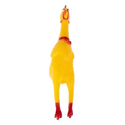 Gallina zooplus Basics juguete con sonido - M: 30 x 7 x 6,5 cm (L x An x Al) - Zooplus Basics - Comparador de precios