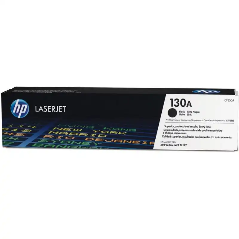 HP 130A Tóner Original Laserjet Pro Negro