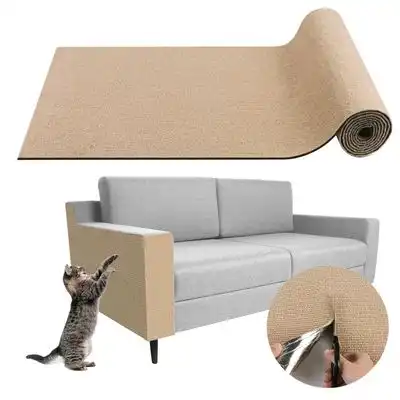 IntiMeg Alfombrilla rascadora multiusos para gatos - Caqui 30*100cm - IntiMeg - Comparador de precios
