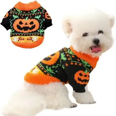 IntiMeg Suéter de Halloween para cachorro - XL - 7-9 kg - IntiMeg - Comparador de precios