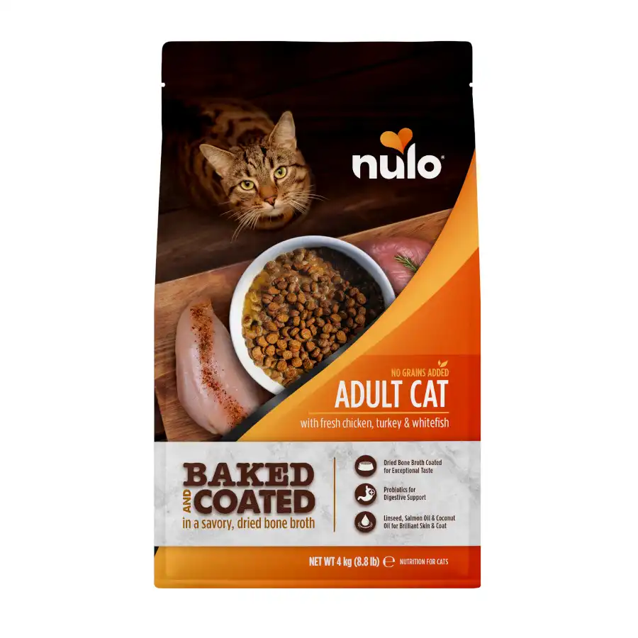 Nulo Baked & Coated Pollo Pavo y Pescado pienso para gatos 2 kg - Nulo - Comparador de precios