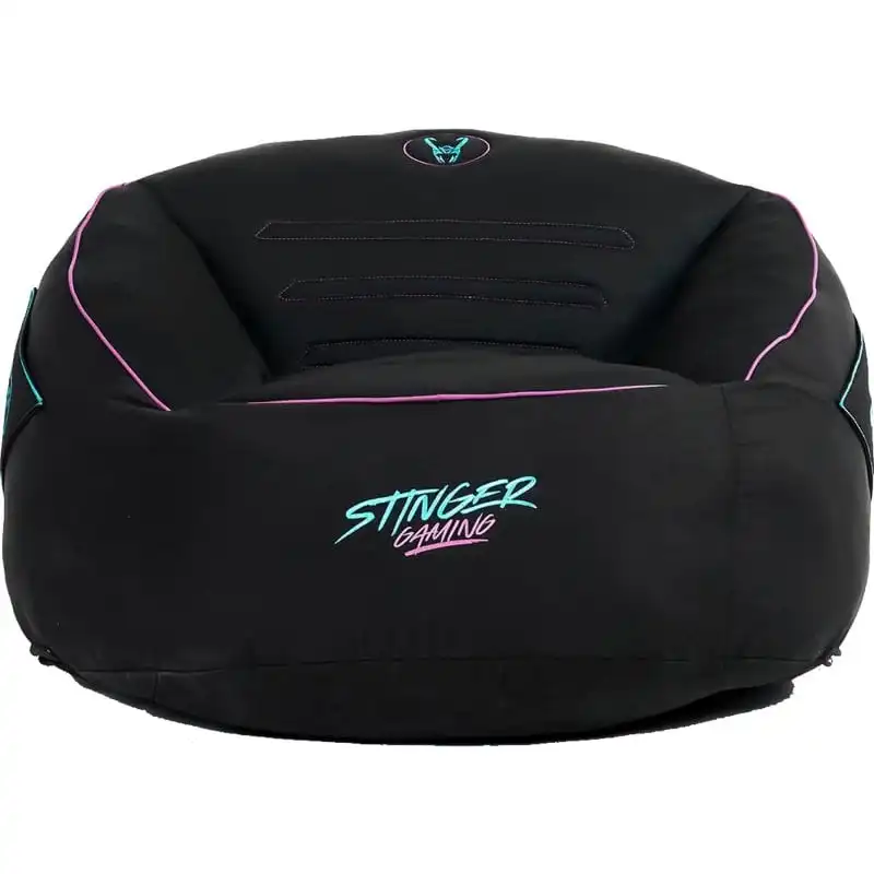 Woxter Stinger Gaming Puff Gamer Viscoelástica Negro y Azul