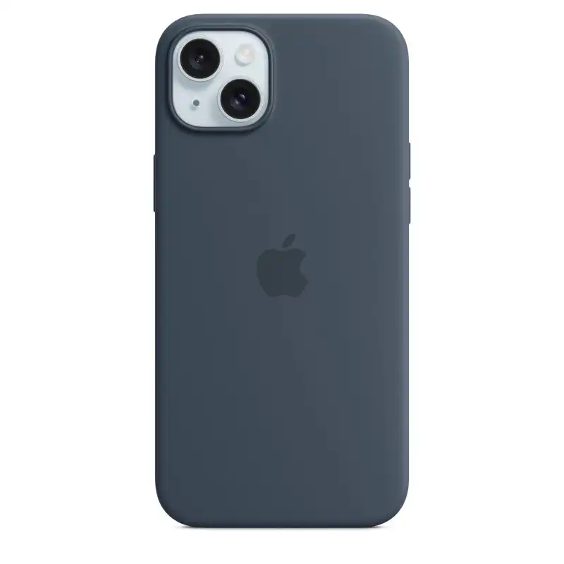 Apple Funda de Silicona con MagSafe Azul Tempestad para iPhone 15 Plus